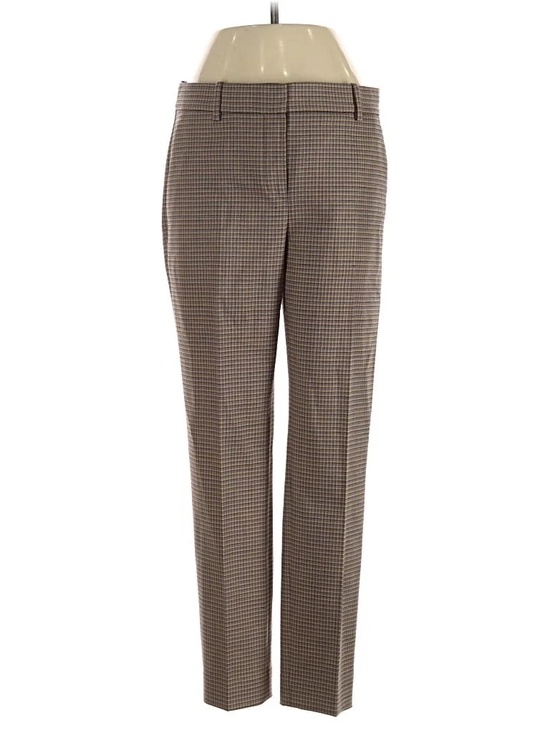 Theory Pants - Theory wool Plaid Trousers- size 10